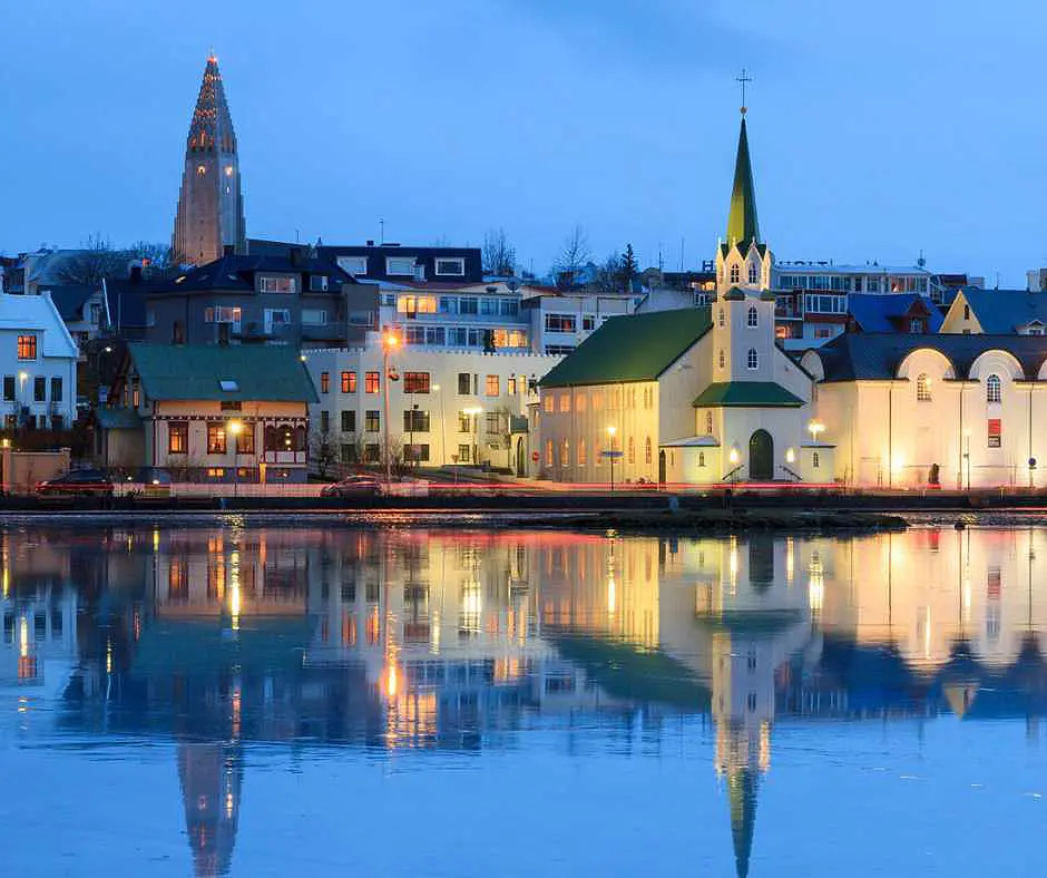 reykjavik-tramonto-lago-viaggio-islanda